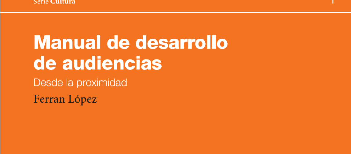 Portada del manual de desarrollo de audiencias